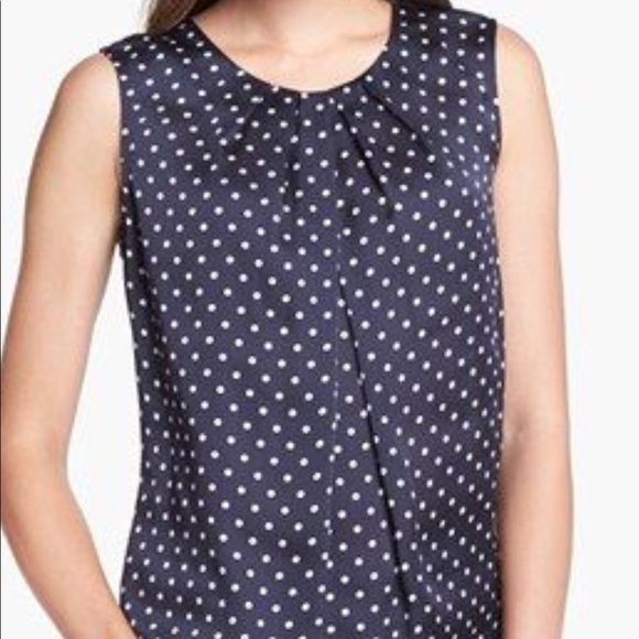Jones New York Tops - Jones New York Polka Dot Blouse